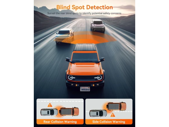 12-Inch Mirror Dash Cam — Dash Cam, WOLFBOX