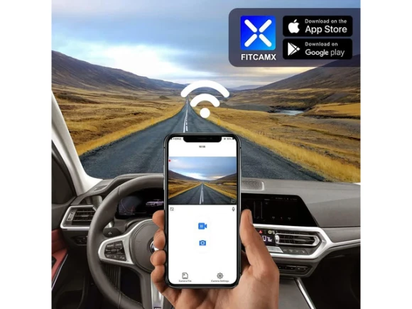 4K Dash Cam for BMW 3 Series, 4 Series, M3 and M4 — Dash Cam, Fitcamx