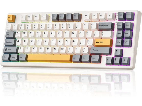 75% Compact Wireless Mechanical Keyboard — Bluetooth Keyboard, WESTWAY