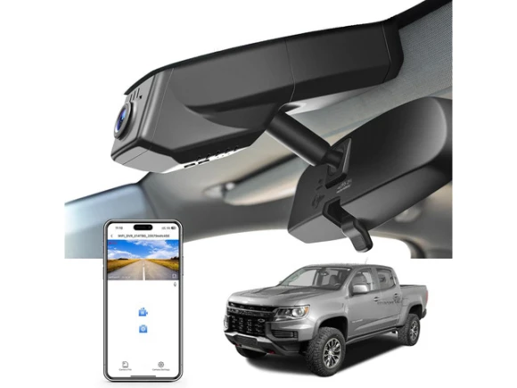 Custom-Fit Dash Camera for Chevy Colorado (Model A) — Dash Cam, WESTWAY