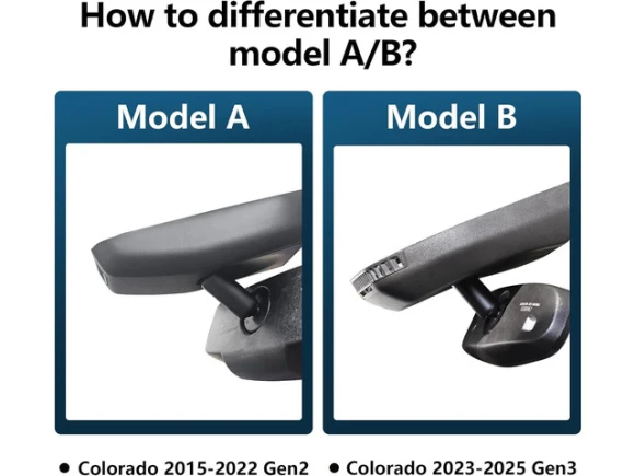 Custom-Fit Dash Camera for Chevy Colorado (Model A) — Dash Cam, WESTWAY