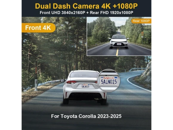 Dash Cam for Toyota Corolla — Dash Cam, Fitcamx
