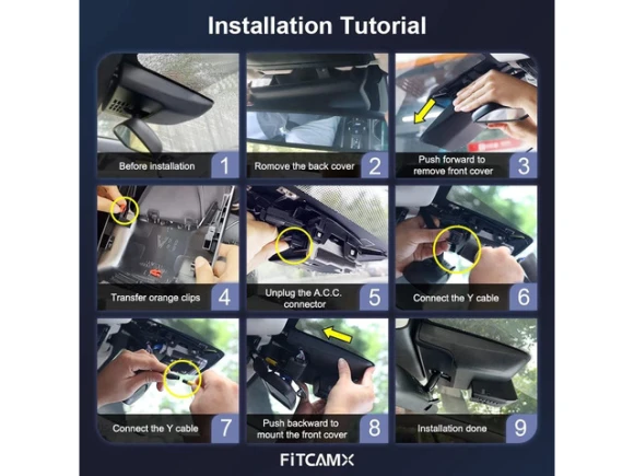 Dash Cam for Toyota Corolla — Dash Cam, Fitcamx