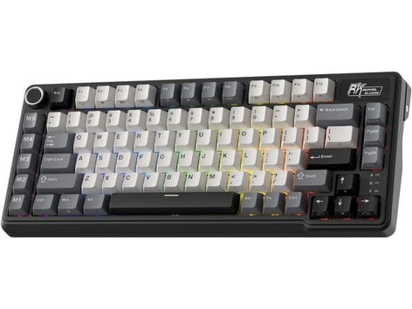 Gasket-Mount Mechanical Keyboard with Tri-Mode Connectivity — Bluetooth Keyboard, RK ROYAL KLUDGE