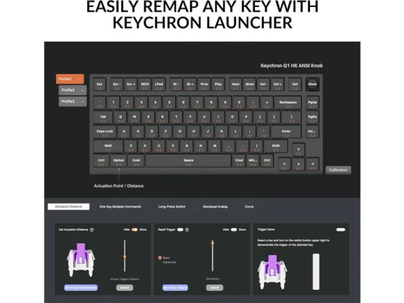 Wireless Custom Mechanical Keyboard — Bluetooth Keyboard, Keychron