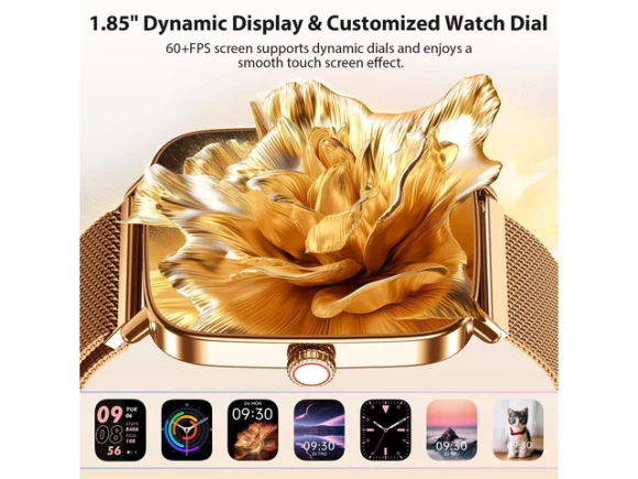 Gold Smartwatch — Smart Watch, Generic Logic, Inc.