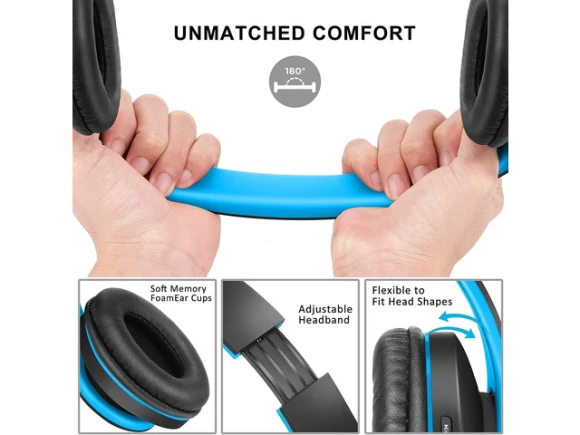 Over-ear headphones — Wireless Earbuds, Generic Logic, Inc.