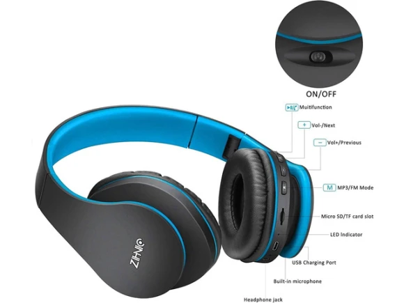 Over-ear headphones — Wireless Earbuds, Generic Logic, Inc.
