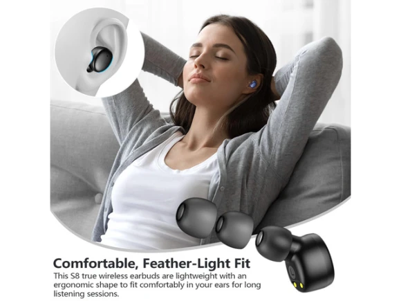 Mini Wireless Earbuds with Charging Case — Wireless Earbuds, Generic Logic, Inc.