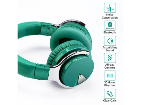 Active Noise Cancelling Bluetooth Wireless Headphones — Wireless Earbuds, Generic Logic, Inc.