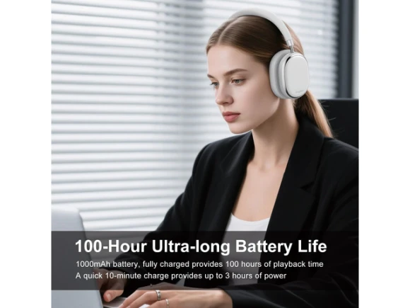 Wireless Noise-Cancelling Headphones — Wireless Earbuds, Generic Logic, Inc.
