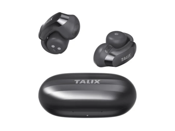 Open-Ear Clip-On Wireless Bluetooth Earbuds, Black — Wireless Earbuds, Generic Logic, Inc.