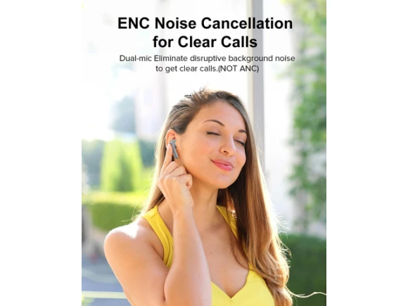 Gray Wireless Earbuds — Wireless Earbuds, Generic Logic, Inc.
