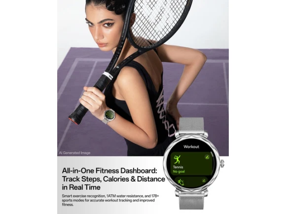 Smartwatch, Silver — Smart Watch, Generic Logic, Inc.