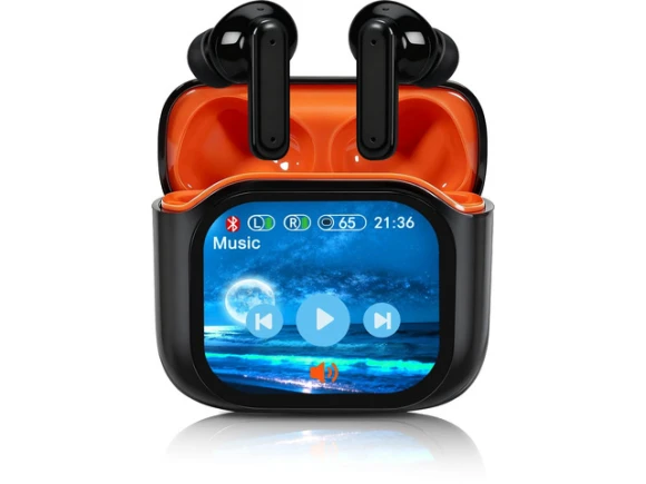 Wireless Earbuds, Orange — Wireless Earbuds, Generic Logic, Inc.