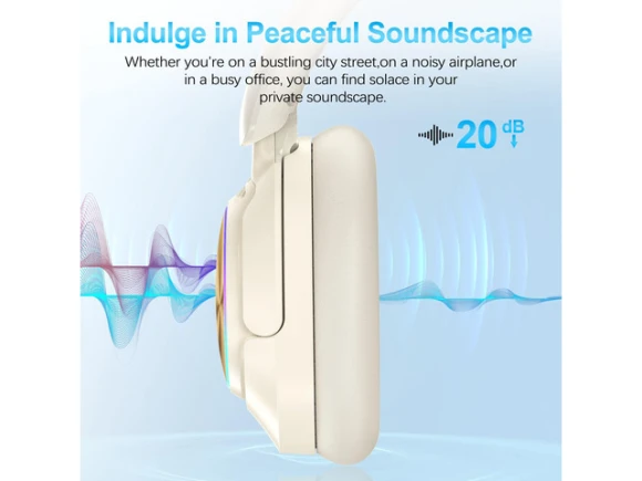 Over-ear wireless Bluetooth headphones — Wireless Earbuds, Generic Logic, Inc.