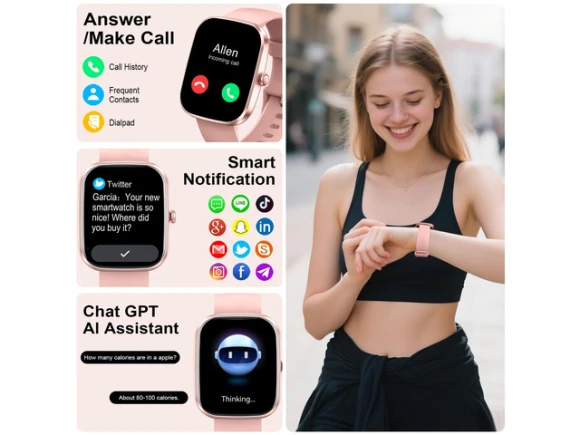 Smartwatch, 1.91-inch — Smart Watch, Generic Logic, Inc.