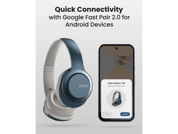 Bluetooth Headphones, Navy — Wireless Earbuds, Generic Logic, Inc.