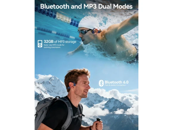 Bone-Conduction Headphones — Wireless Earbuds, Generic Logic, Inc.