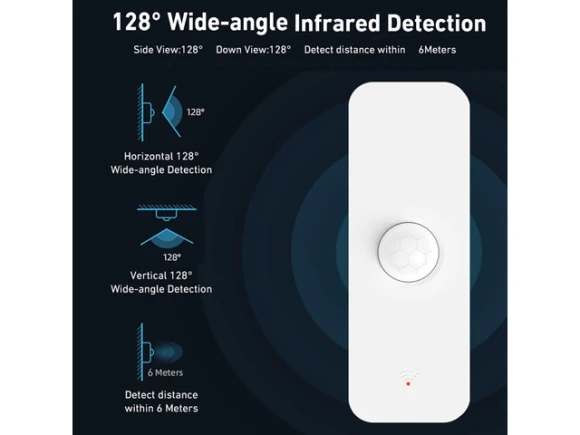 PIR Motion Sensor, 3-Pack — Motion Sensor, Generic Logic, Inc.