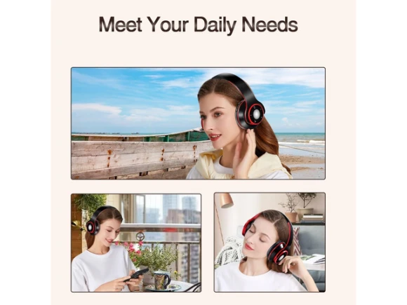 Rose Over-ear Bluetooth Headphones — Wireless Earbuds, Generic Logic, Inc.