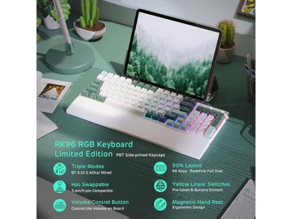 Limited Edition Mechanical Keyboard — Bluetooth Keyboard, RK ROYAL KLUDGE