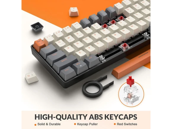 Wireless Mechanical Keyboard — Bluetooth Keyboard, MAGIC-REFINER