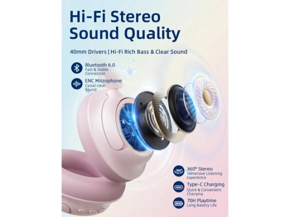 Kids Bluetooth Headphones — Wireless Earbuds, Generic Logic, Inc.