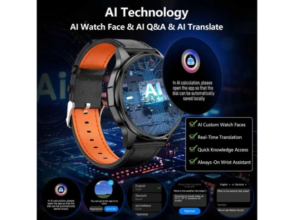 Smart Watch with GPS and Free Maps, Bluetooth Calling and Texting — Smart Watch, Generic Logic, Inc.