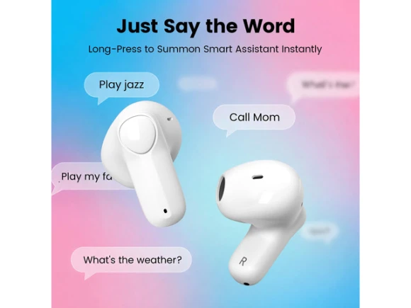 Wireless Earbuds, Pearl White, with Mini Handbag Case and DIY Stickers — Wireless Earbuds, Generic Logic, Inc.