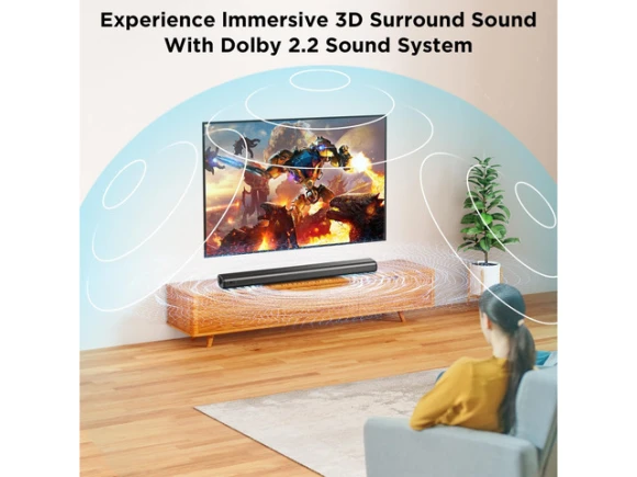 2.2-Channel Soundbar — Sound Bar, Generic Logic, Inc.