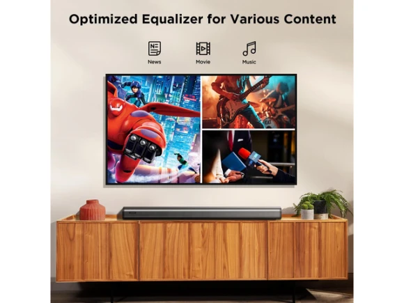2.2-Channel Soundbar — Sound Bar, Generic Logic, Inc.
