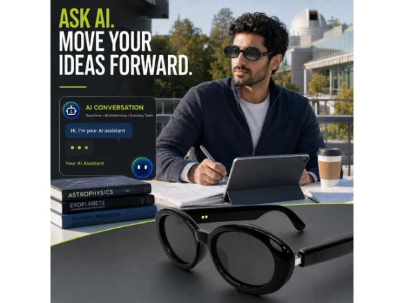 Bluetooth AI Translation Polarized Sunglasses — Smart Glasses, Generic Logic, Inc.
