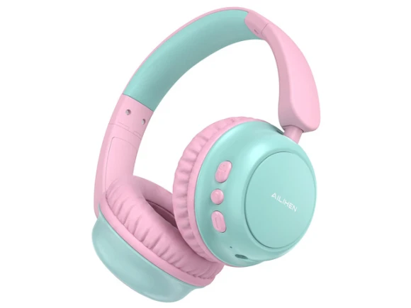 Pink Bluetooth Headphones — Wireless Earbuds, Generic Logic, Inc.
