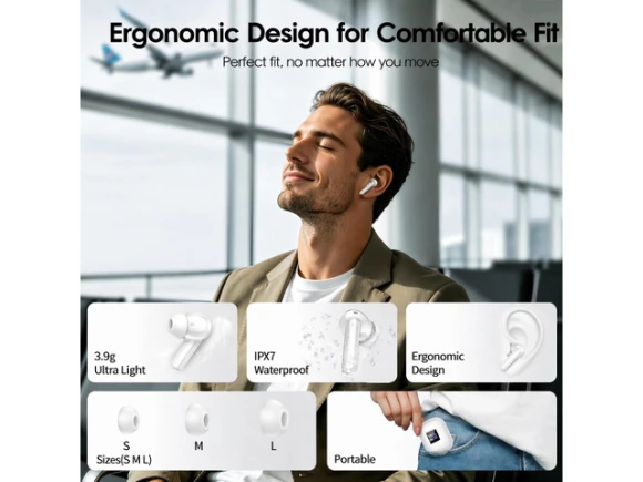 Wireless Earbuds, Black — Wireless Earbuds, Generic Logic, Inc.
