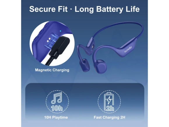 Bone-Conduction Open-Ear Wireless Headphones — Wireless Earbuds, Generic Logic, Inc.