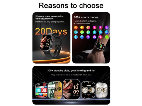 Smartwatch with Earbuds — Smart Watch, Generic Logic, Inc.