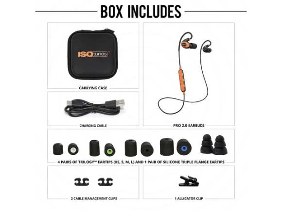 Bluetooth Work Earbuds for Hearing Protection — Wireless Earbuds, Generic Logic, Inc.