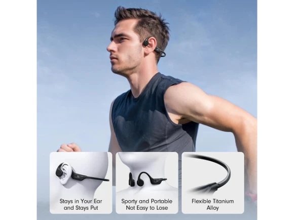 Bone conduction headphones — Wireless Earbuds, Generic Logic, Inc.