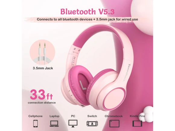 Over-Ear Bluetooth Headphones — Wireless Earbuds, Generic Logic, Inc.