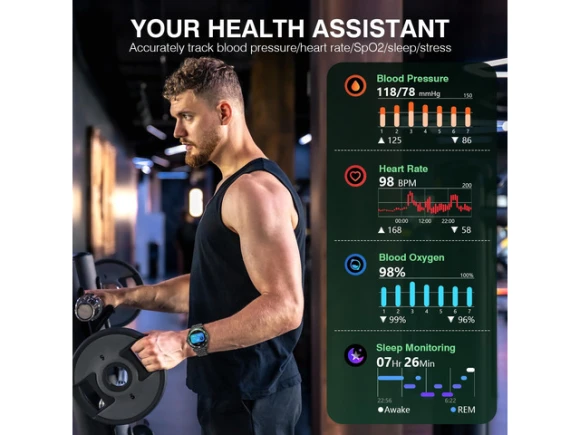 Smart Watch with 1.19-inch AMOLED Display — Smart Watch, Generic Logic, Inc.