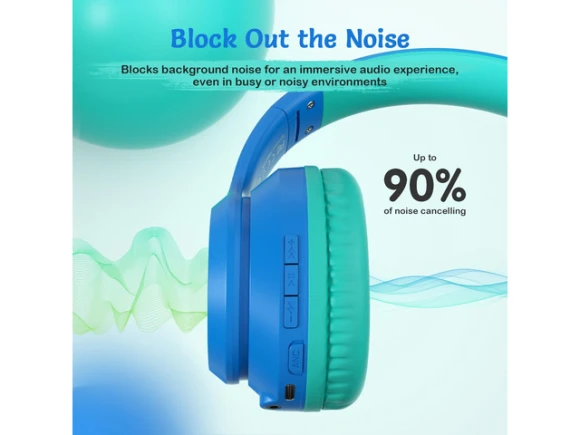 Wireless Over-Ear Headphones for Children — Wireless Earbuds, Generic Logic, Inc.