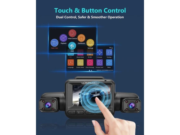 4-Channel Dash Camera with Free 64G Card — Dash Cam, ilepo