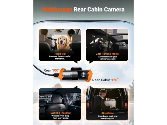 4-Channel Dash Camera — Dash Cam, VANTRUE