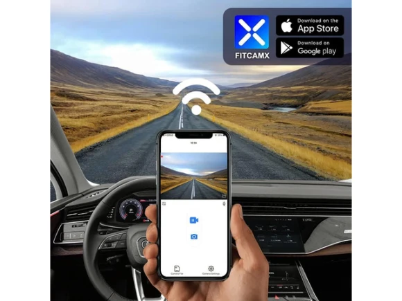 4K Dash Cam with 64GB Card — Dash Cam, Fitcamx
