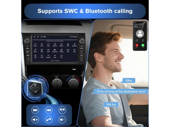 9-inch Car Radio with Reverse Camera — Car Infotainment System, ilepo