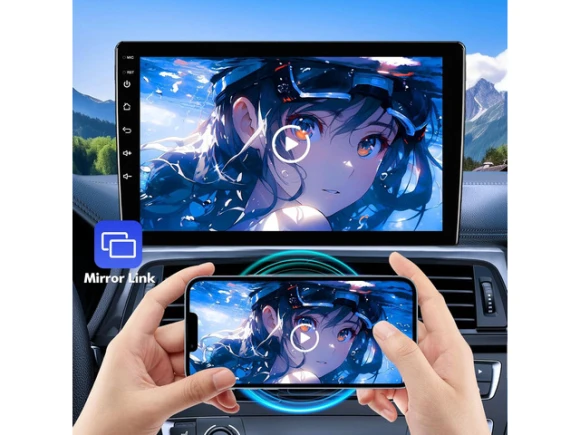 9-Inch Car Stereo with IPS Touchscreen — Car Infotainment System, ilepo