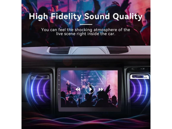 9-Inch Double DIN Car Stereo — Car Infotainment System, ilepo