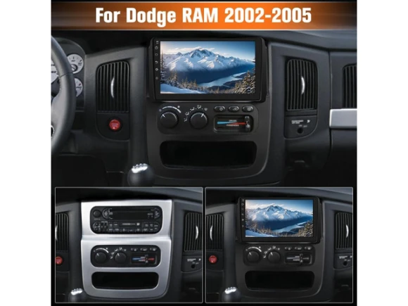 Car Radio Stereo with Backup Camera for Dodge RAM 2002–2005 — Car Infotainment System, Junsun