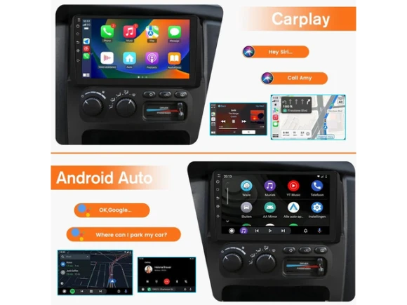 Car Radio Stereo with Backup Camera for Dodge RAM 2002–2005 — Car Infotainment System, Junsun